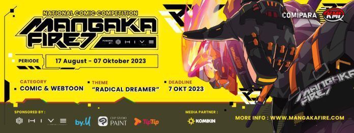 Banner Mangaka Fire 7 mangaka fire 7 kmi