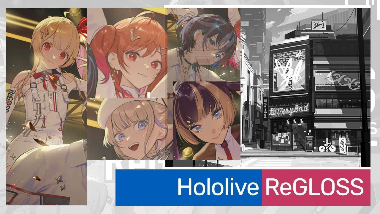 hololive-regloss-titlecard Hololive ReGLOSS title card