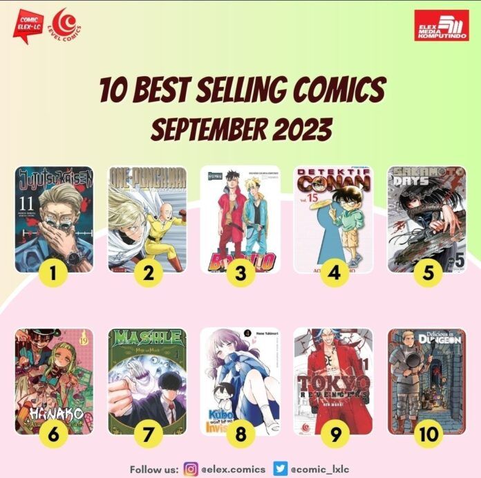 best seller elex media september 2023