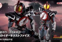 Inilah S.H. Figuarts (Shinkocchou Seihou) Kamen Rider NEXT Faiz! Kamen Rider 555