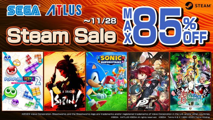 SEGA Autumn Sale SEGA