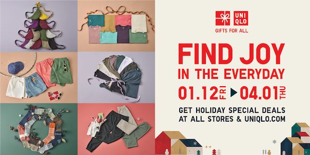 UNIQLO Find Joy in the Everyday