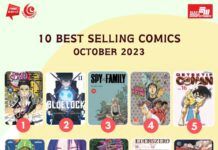 Inilah Komik-Komik Best Seller Terbitan Elex Media Selama Bulan Oktober 2023 best seller elex media oktober 2023