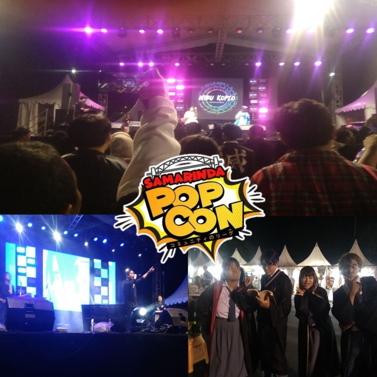 Samarinda PopCon Tanoshii Festival Hiburland Kadrie Oening