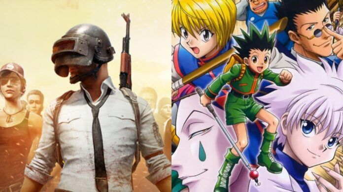 PUBG Mobile Hunter X Hunter