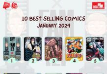 Inilah Komik-Komik Best Seller Terbitan Elex Media Selama Bulan Januari 2024 best seller elex media januari 2024