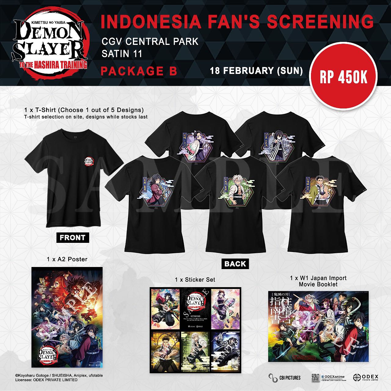 Merchandise Yang Bisa Kalian Dapatkan Pada Fanscreening Kemarin (2)