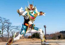 Sambut Super Form Kamen Rider Gotchard, Gotchard Platinum! Gotchard Platinum