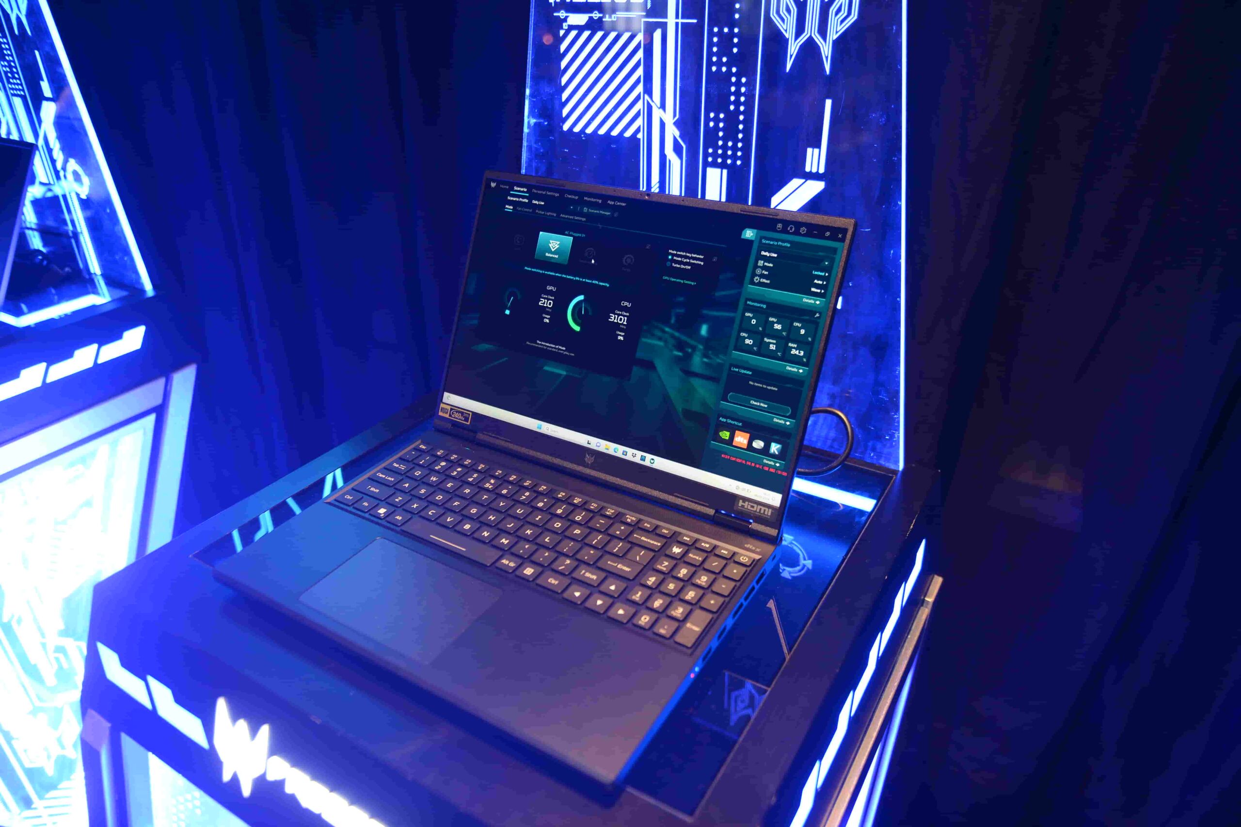 Produk New Helios Neo 16 dengan 14th Gen Intel Core Processor terbaru