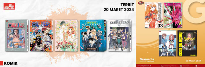 komik Jadwal Terbit Komik Tanggal 20 Maret 2024