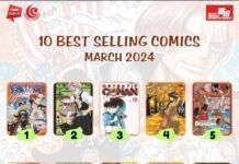 Inilah Komik-Komik Best Seller Terbitan Elex Media Selama Bulan Maret 2024 best seller elex media maret 2024