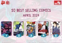 Inilah Komik-Komik Best Seller Terbitan Elex Media Selama Bulan April 2024 best seller elex media april 2024