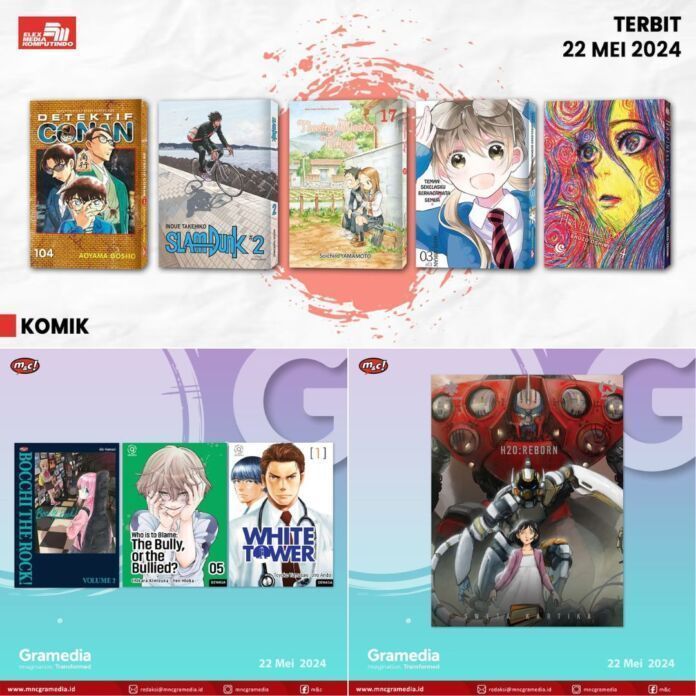 komik Jadwal Terbit Komik Tanggal 22 Mei 2024