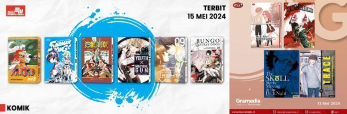 komik Jadwal Terbit Komik Tanggal 15 Mei 2024