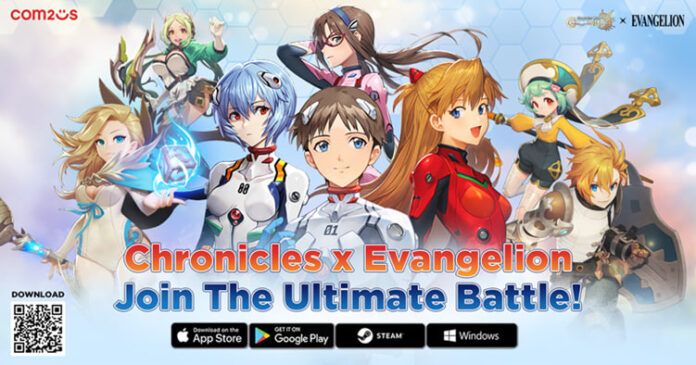 Summoners War: Chronicles Chronicles x Evangelion