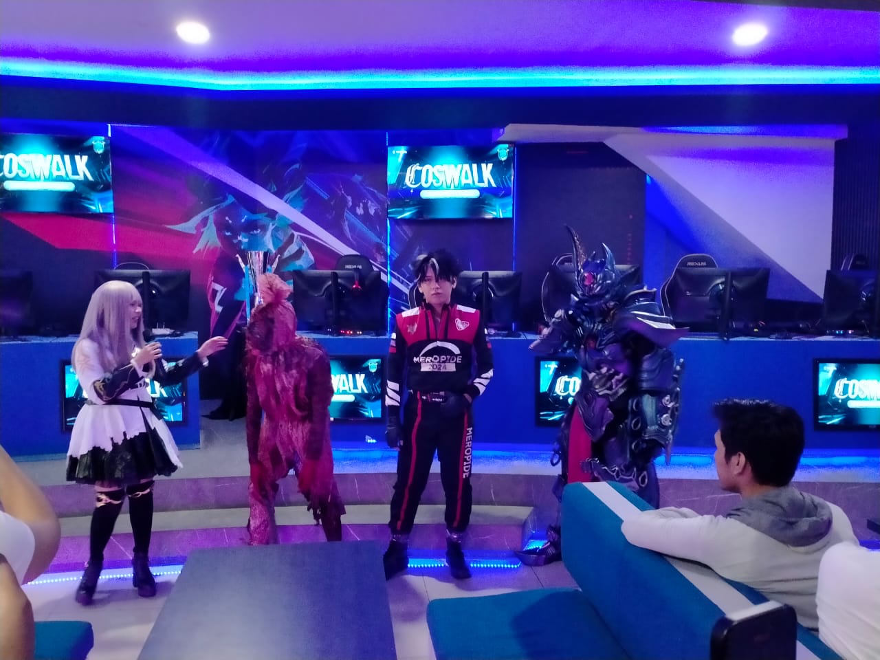 Pengumuman pemenang Coswalk