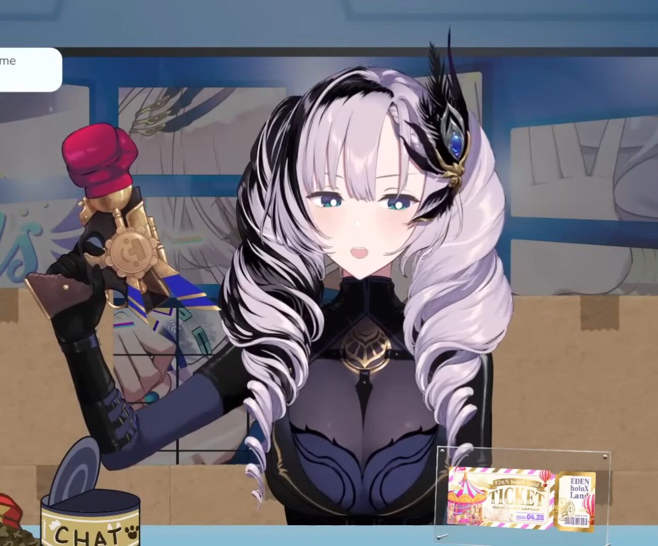 terlihat seksi saat mantelnya di lepas