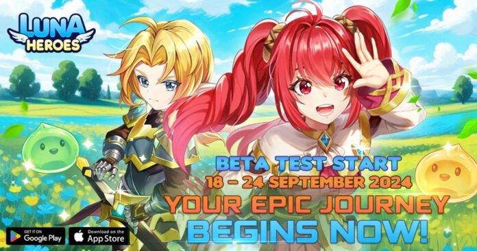 Luna Heroes Beta Test Luna Heroes