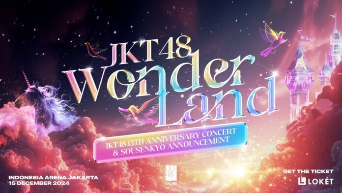 670bc37a5c025 Tket konser Wonderland, JKT48 13th anniversary concert