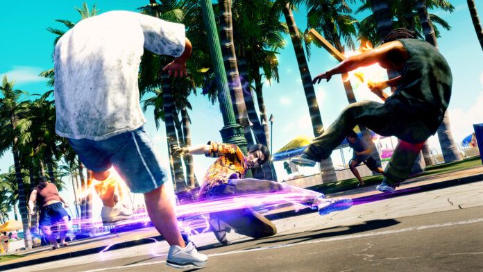 Like a Dragon: Pirate Yakuza in Hawaii Gaya Bertarung Majima