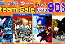 Diskon Besar di Steam Autumn Sale: Game SEGA dan ATLUS Turun Harga SEGA ATLUS
