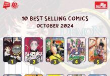 Inilah Komik-Komik Best Seller Terbitan Elex Media Selama Bulan Oktober 2024 best seller elex media oktober 2024