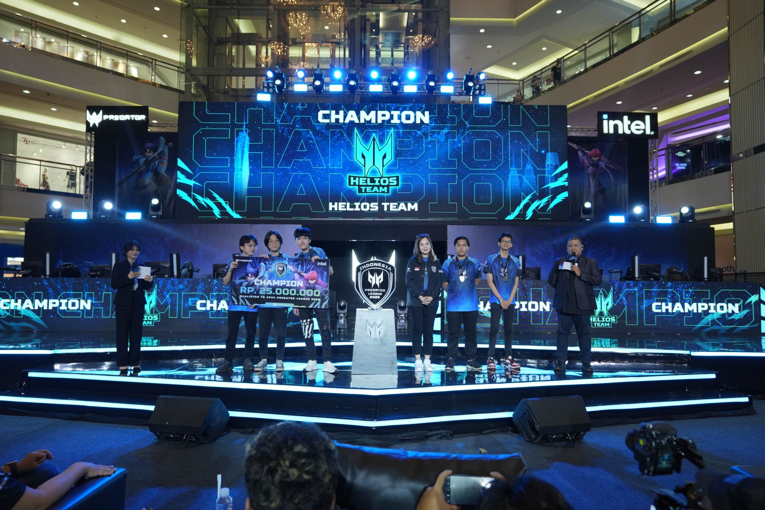 Juara 1 Dota 2, tim Helios