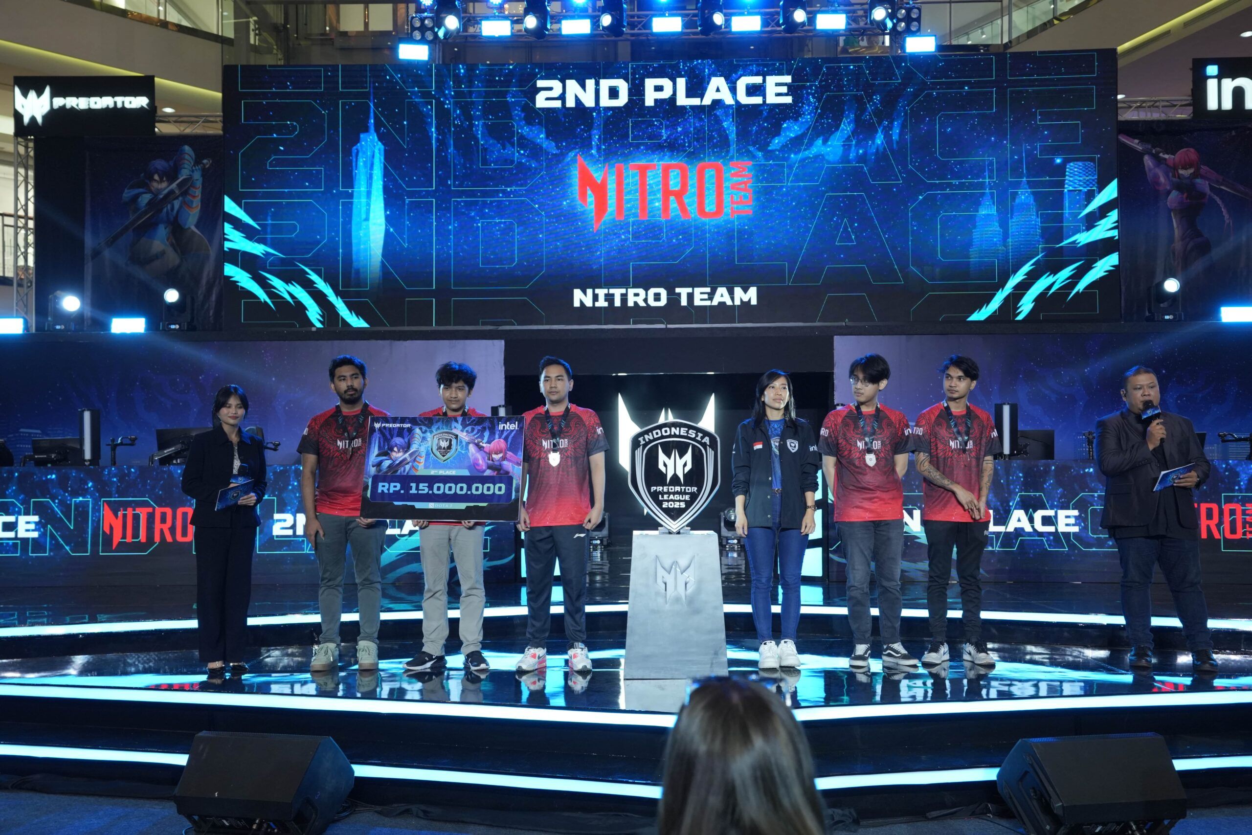 Juara 2 Dota 2, tim Nitro