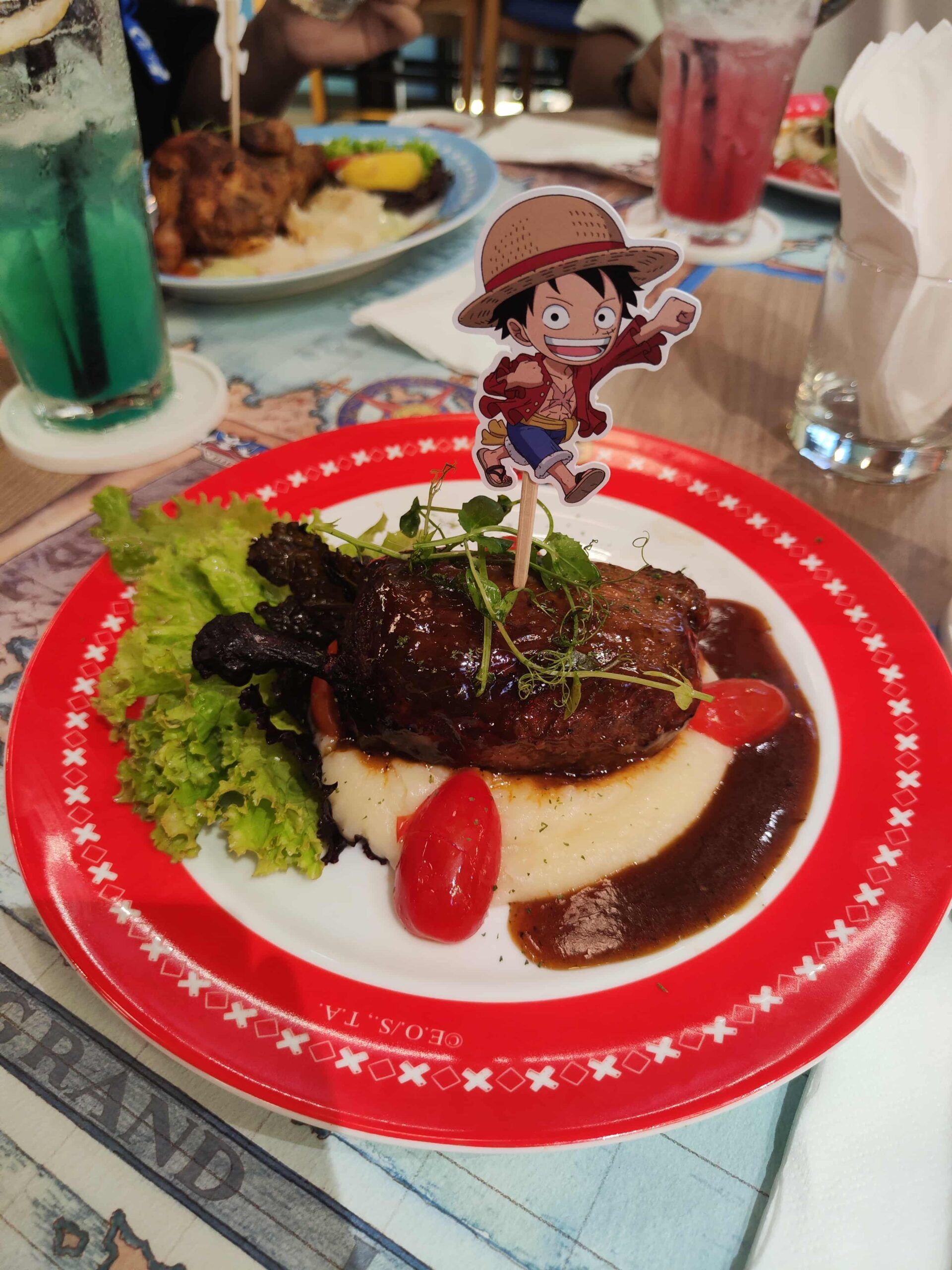 Main Course Menu Luffy
