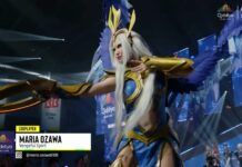 Mantan Aktris Kondang Maria Ozawa Bercosplay Karakter Game DOTA! maria ozawa cosplay dota