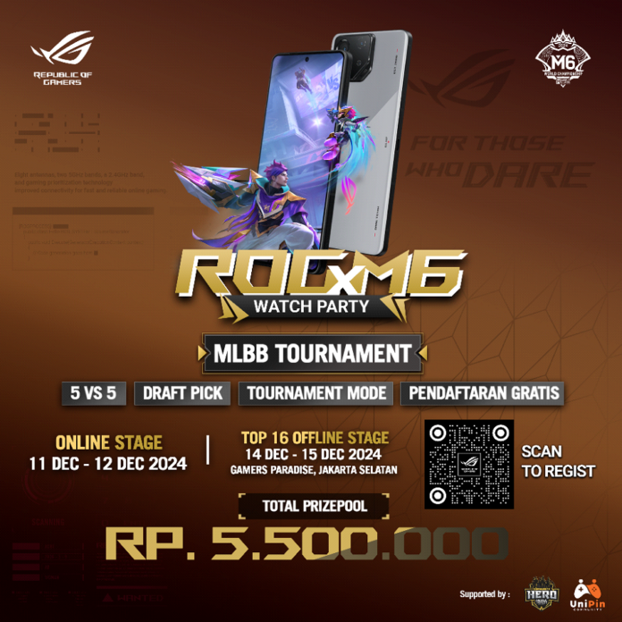 MLBB M6 ROG Phone 8