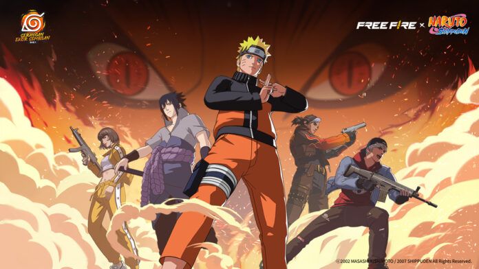 Free Fire x NARUTO SHIPPUDEN!