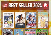 Inilah Deretan Best Seller Komik Indonesia dan Komik Pendidikan Terbitan KOLONI dan m&c! Selama Tahun 2024 best seller koloni 2024