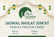 Masjid Nusantara Akihabara Tokyo Gelar Salat Jumat Sebanyak 2 Kloter Solat Jumat Akihabara