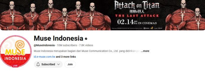 Muse Indonesia Muse Asia