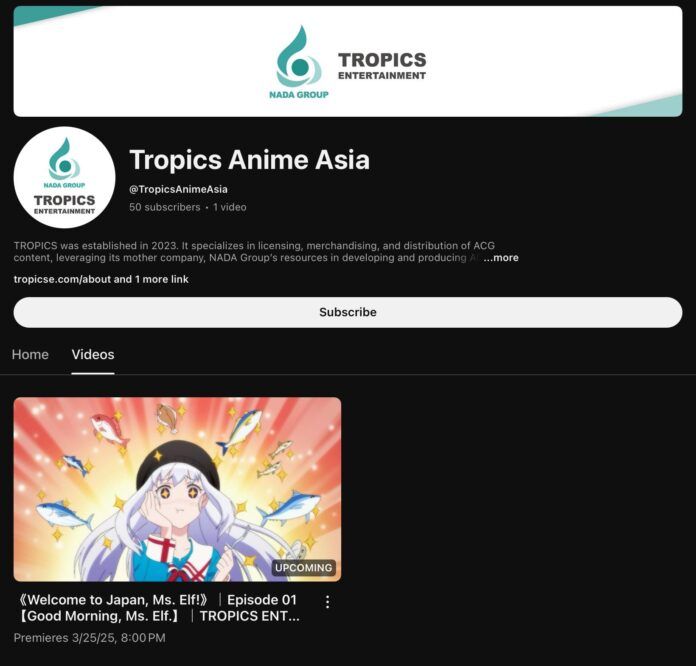 tropics anime asia