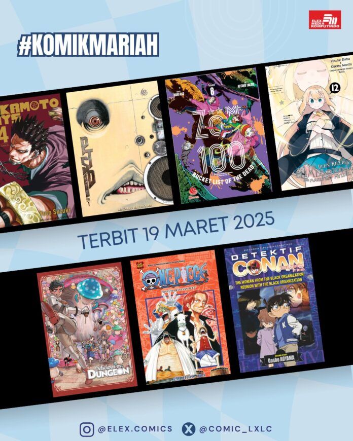 komik bocoran komik maret 2025