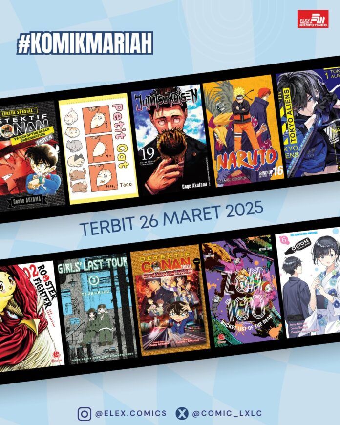 bocoran komik maret 2025