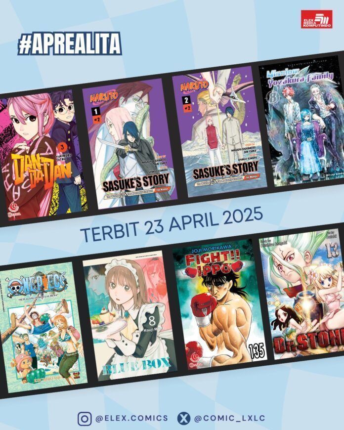 komik bocoran komik april 2025