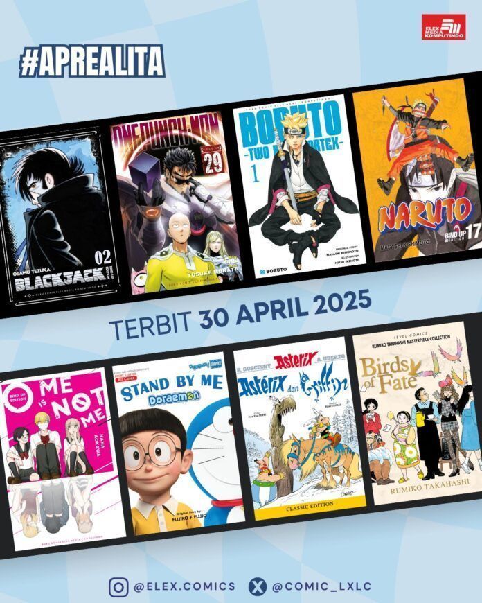 komik bocoran komik april 2025