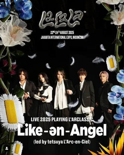 L'Arc-en-Ciel Like-an-Angel LaLaLa Festival 2025 L'Arc-en-Ciel Like-an-Angel LaLaLa Festival 2025