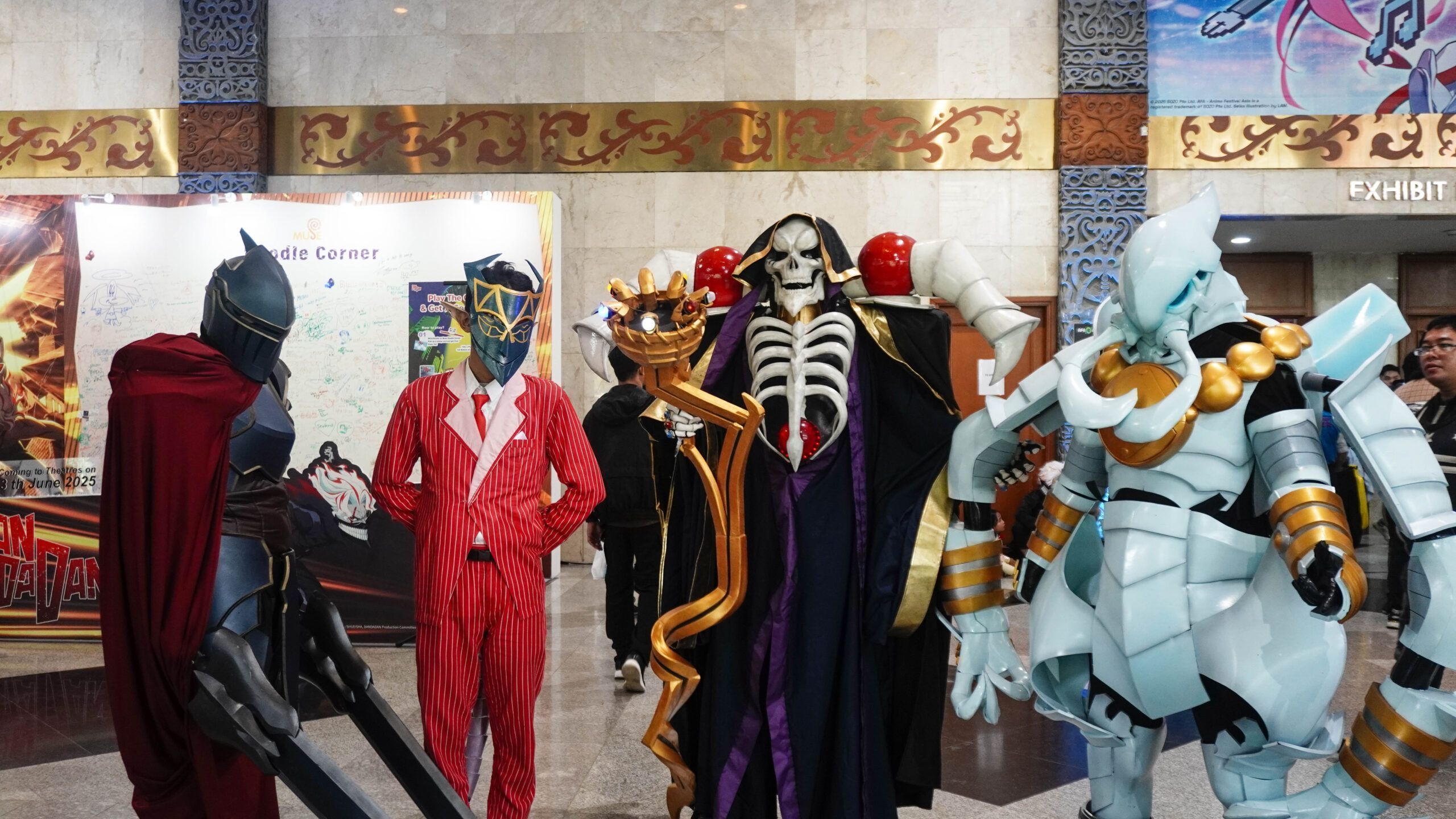 @ravengard_forge, @cbyersans, @Derifadhillah - Momon, Demiurge, Ainz Ooal Gown, Cocytus 2
