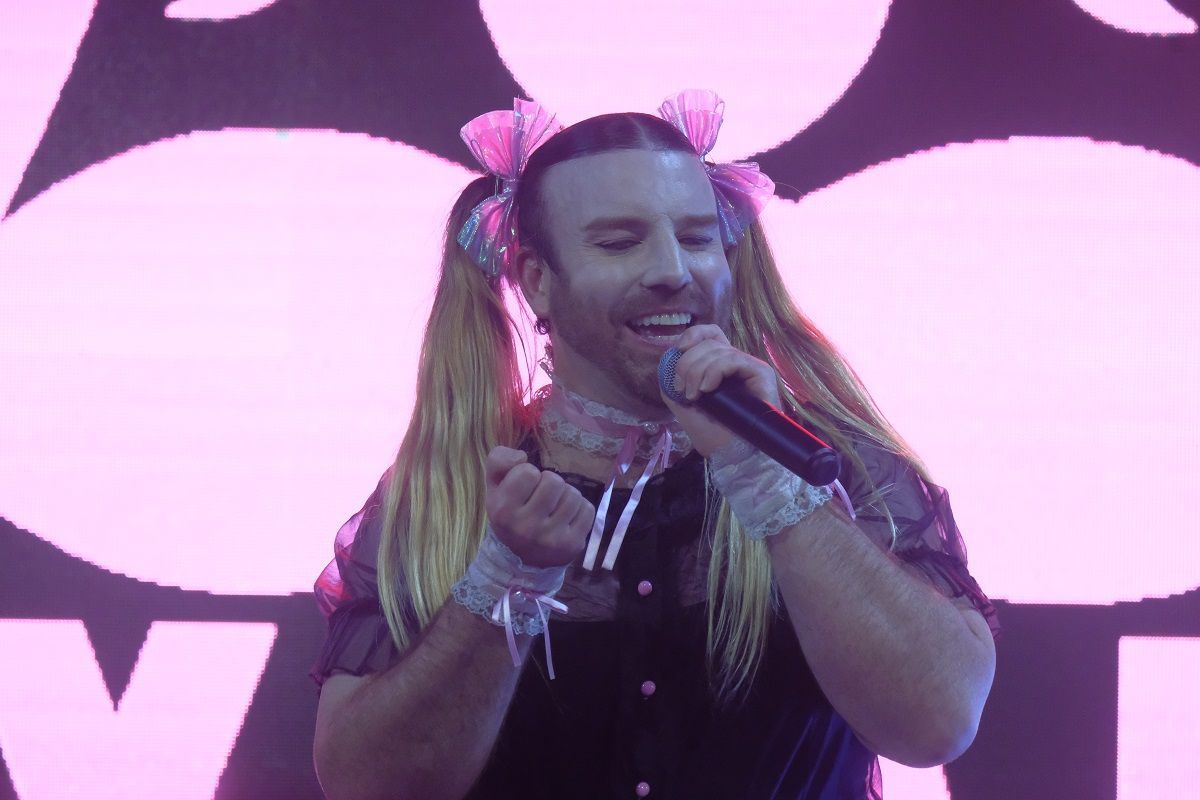 Konser Ladybeard di Chibicon 7 Surabaya