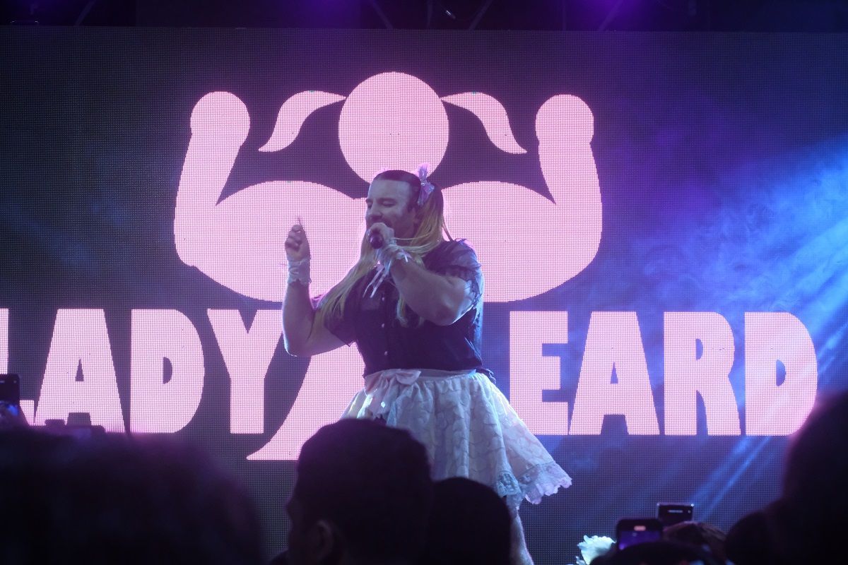Konser Ladybeard di Chibicon 7 Surabaya