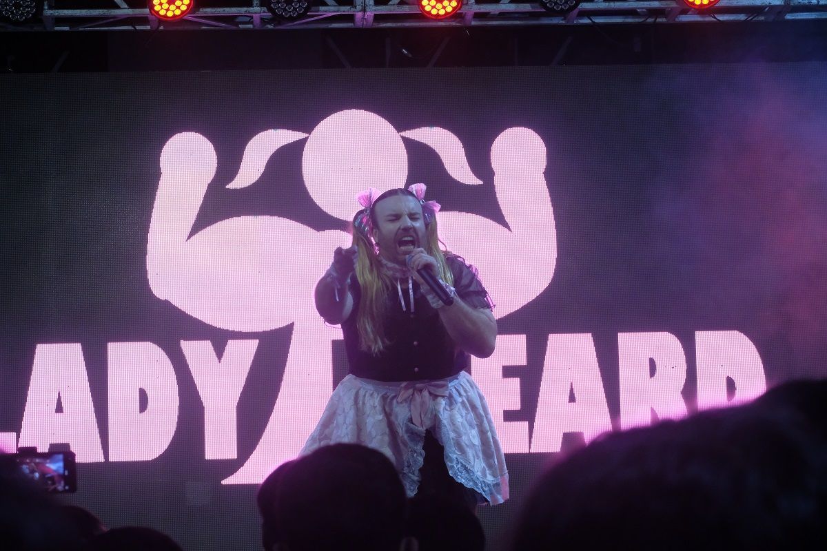 Konser Ladybeard di Chibicon 7 Surabaya