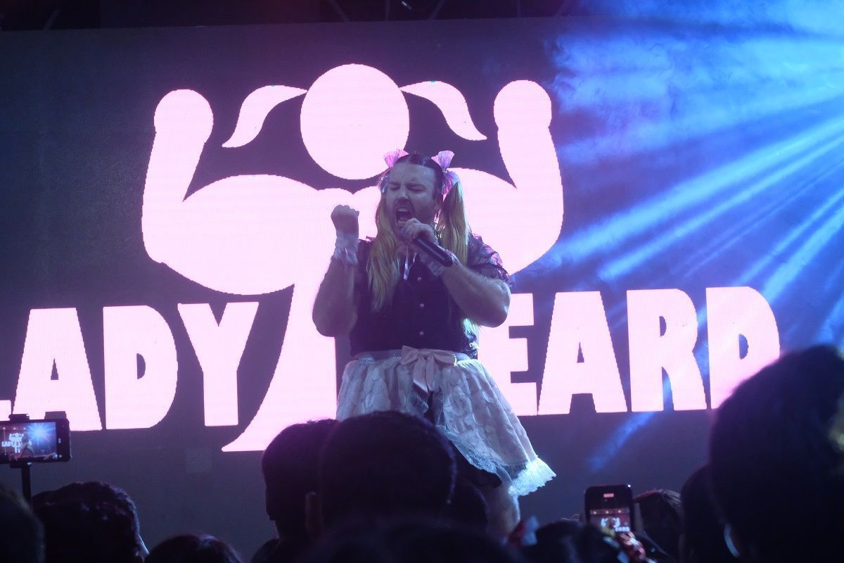 Konser Ladybeard di Chibicon 7 Surabaya