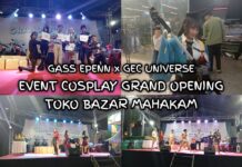 Serunya Event Cosplay Gass Epenn di Event Cosplay Toko Bazar Mahakam Toko Bazar Mahakam