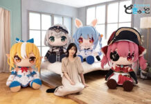 Boneka Hololive Jumbo Siap Temani Kalian di Rumah Plushie Hololive