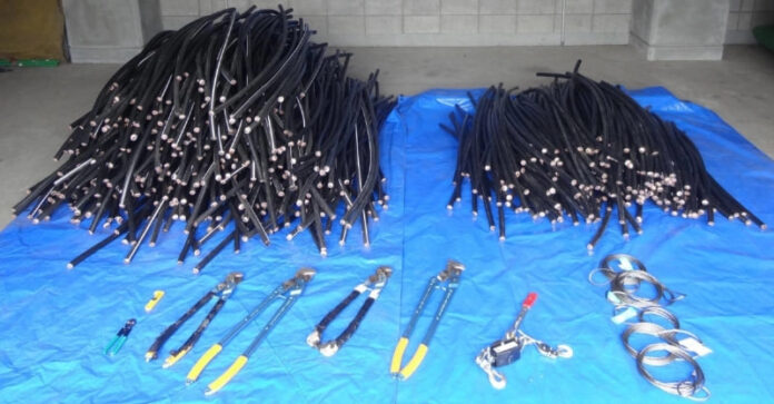Pencurian Kabel Tembaga Pencurian Kabel Tembaga