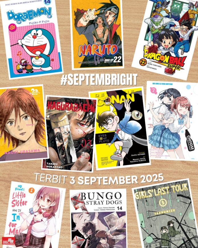 komik bocoran komik september 2025